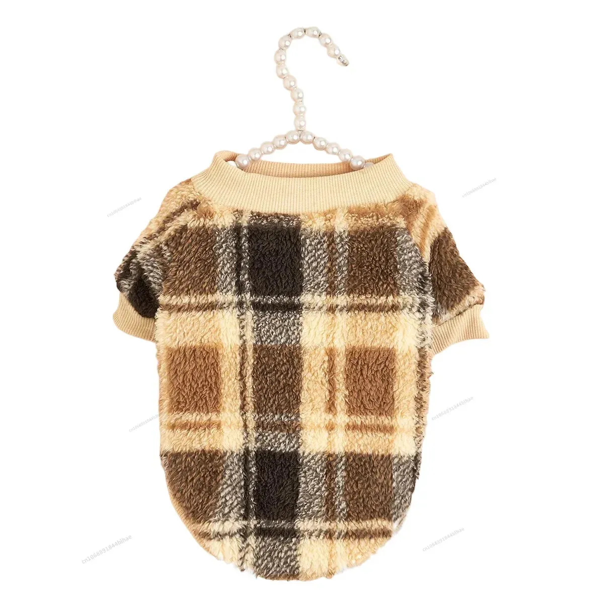 Winter Warm Fleece Pet Dog Clothes - Stylish and Cozy Sweatshirts for Small to Medium Dogs